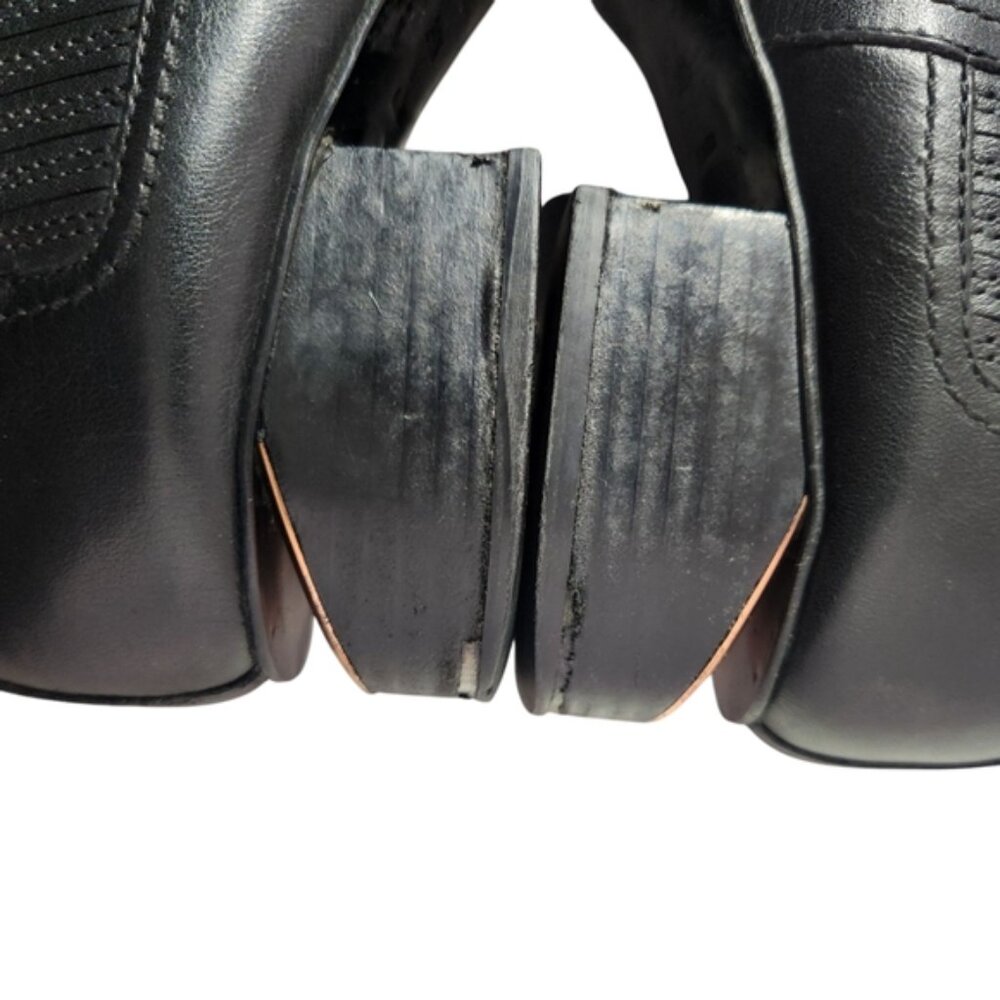 Black Alexander Wang  Leather Ankle Boots - Picture 6 of 14